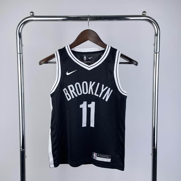 Regata Infantil NBA Brooklyn Nets Kyrie Irving Preta