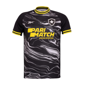 Camisa Botafogo IV 2024/2025 Preta e Amarelo