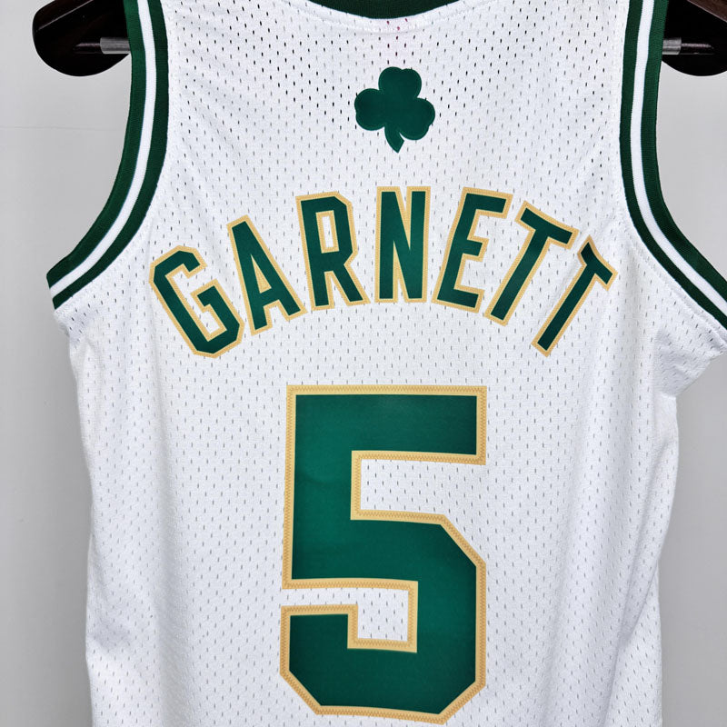 Regata Boston Celtics Retrô Mitchell & Ness 2008 Kevin Garnett Branca