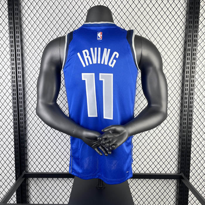 Regata NBA Dallas Mavericks Icon Edition 24/25 Kyrie Irving Azul