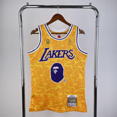 Regata NBA BAPE x Lakers Mitchell & Ness