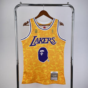 Regata NBA BAPE x Lakers Mitchell & Ness