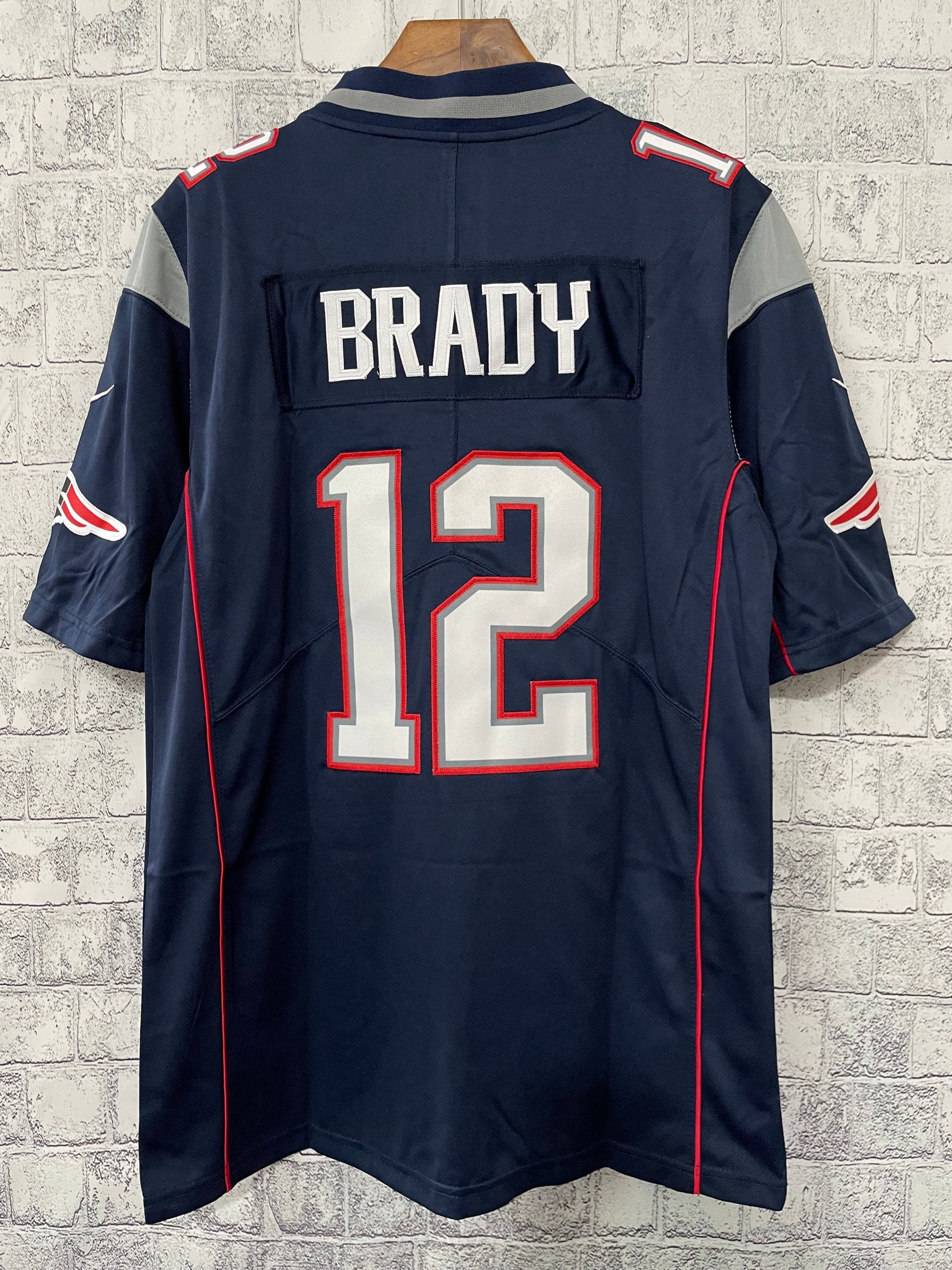 Camisa NFL New England Patriots Vapor Limited Azul Brady