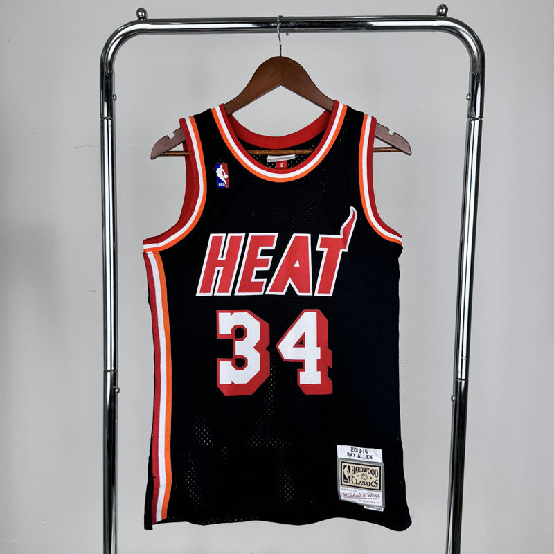 Regata Miami Heat Retrô Mitchell & Ness 2013/2014 Ray Allen