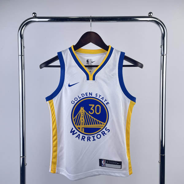 Regata Infantil NBA Golden State Warriors Stephen Curry Branca