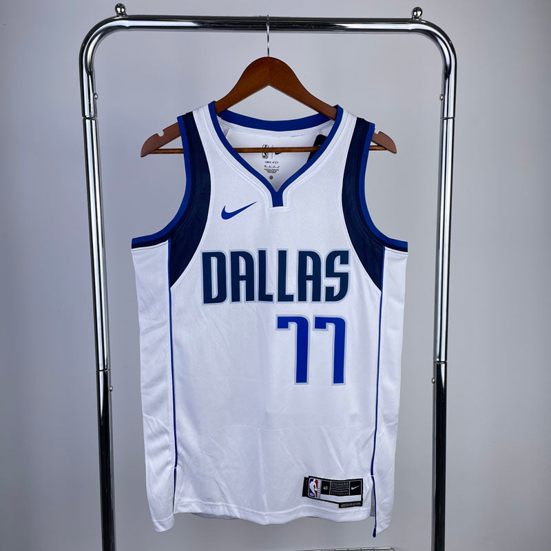 Regata NBA Dallas Mavericks Association Edition 24/25 Luka Doncic Branca