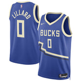 Regata NBA Milwaukee Bucks City Edition 24/25 Damian Lillard