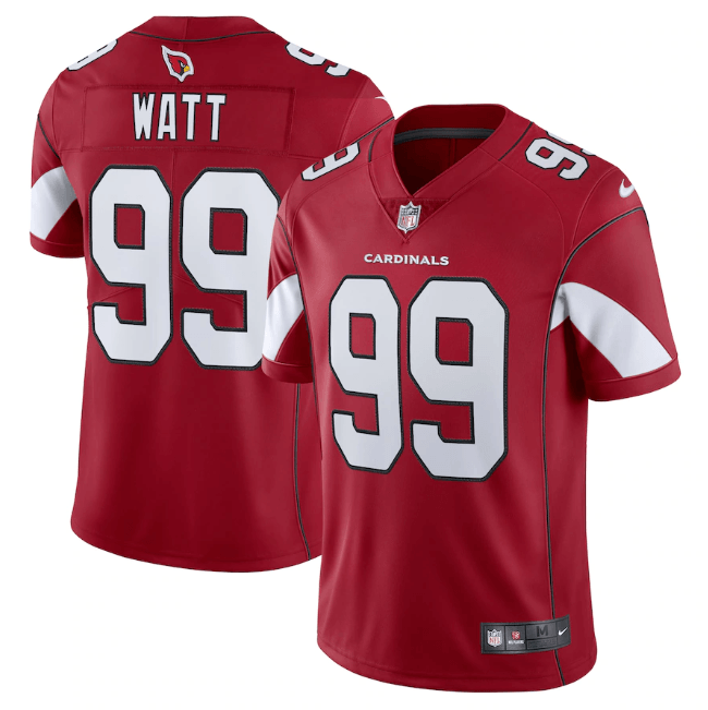 Camisa NFL Arizona Cardinals Vapor Limited Vermelha