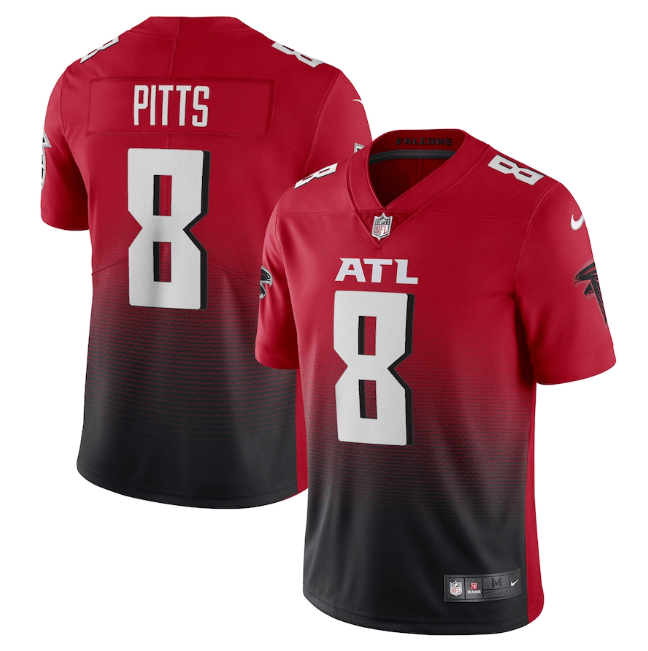 Camisa NFL Atlanta Falcons Vapor Limited Vermelha