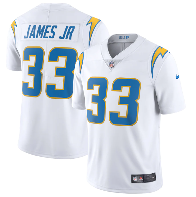 Camisa NFL Los Angeles Chargers Vapor Limited Branca