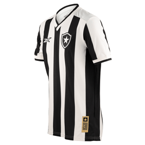 Camisa Botafogo Home 2024/2025 Branca e Preta