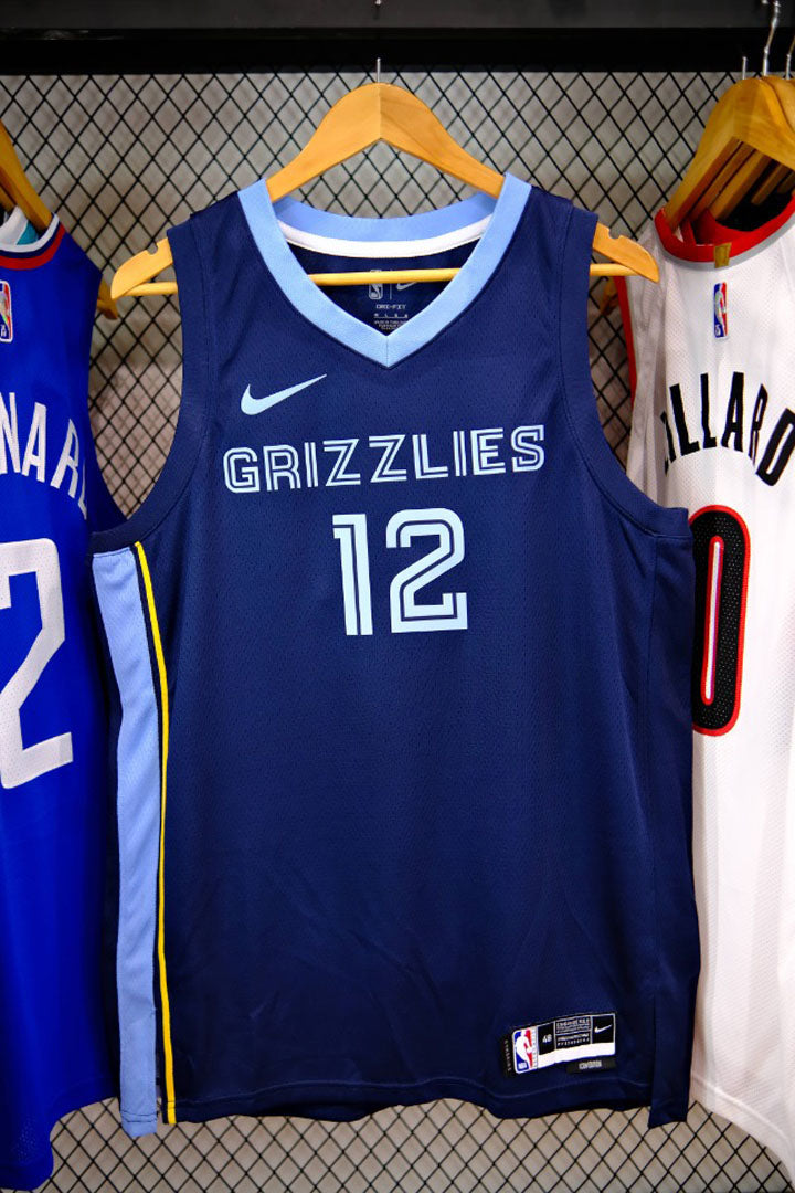 Regata NBA Memphis Grizzlies Icon Edition 24/25 Ja Morant Azul