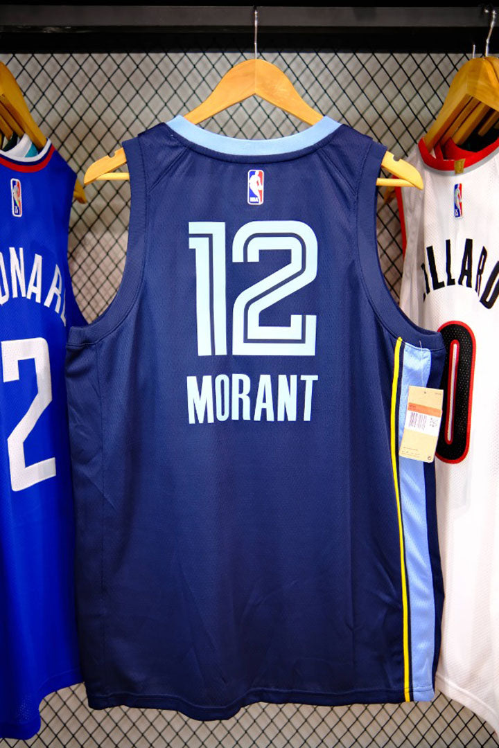 Regata NBA Memphis Grizzlies Icon Edition 24/25 Ja Morant Azul