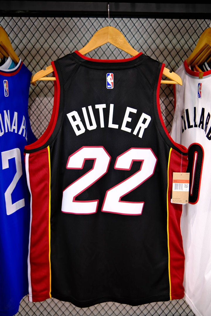 Regata NBA Miami Heat Icon Edition 24/25 Jimmy Butler Preta