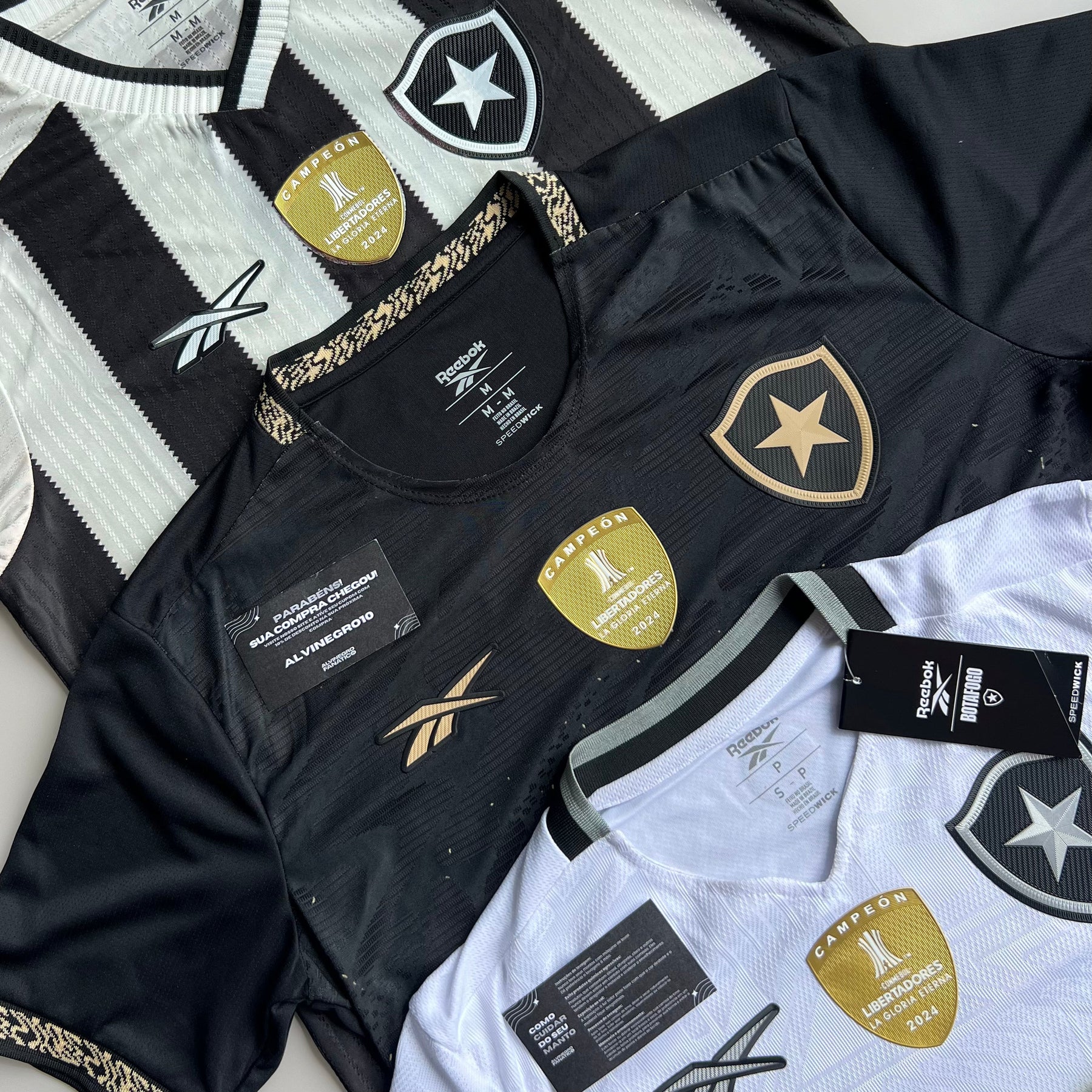 Camisa Botafogo Away 2024/2025 Todos Patrocínios