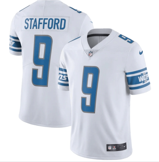 Camisa NFL Detroit Lions Vapor Limited Branca