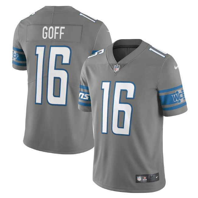 Camisa NFL Detroit Lions Vapor Limited Cinza