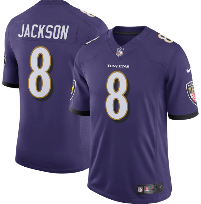 Camisa NFL Baltimore Ravens Vapor Limited Roxa