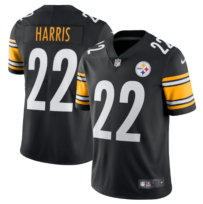 Camisa NFL Pittsburgh Steelers Vapor Limited Preta