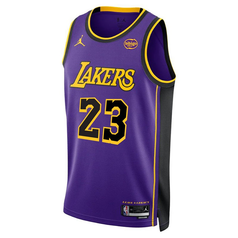 Regata NBA Los Angeles Lakers Statement 24/25 LeBron James Roxa