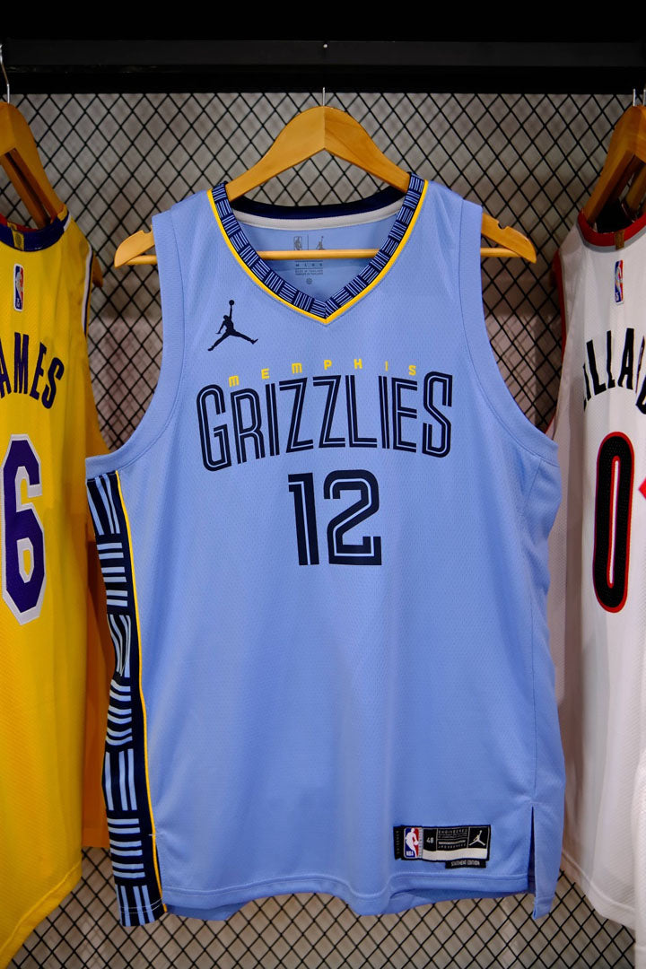 Regata NBA Memphis Grizzlies Statement Edition Ja Morant Azul