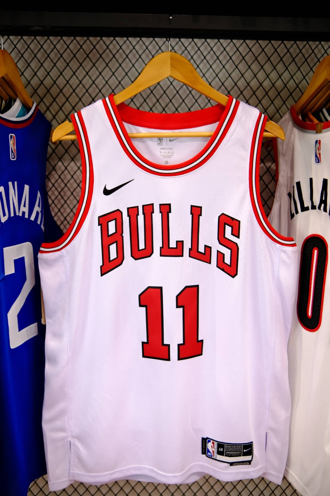 Regata NBA Chicago Bulls Association Edition 24/25 DeRozan Branca