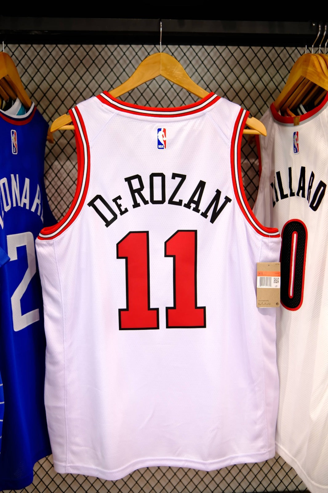 Regata NBA Chicago Bulls Association Edition 24/25 DeRozan Branca