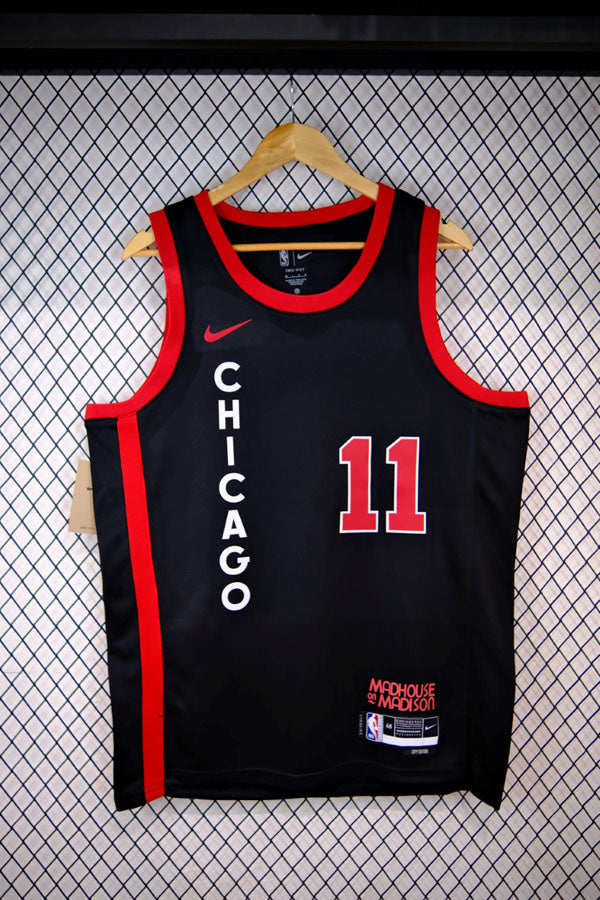 Regata NBA Chicago Bulls City Edition 23/24 Demar DeRozan Preta