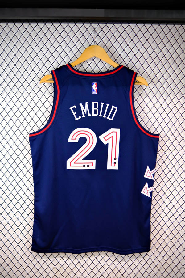 Regata NBA Philadelphia 76ers City Edition 23/24 Joel Embiid