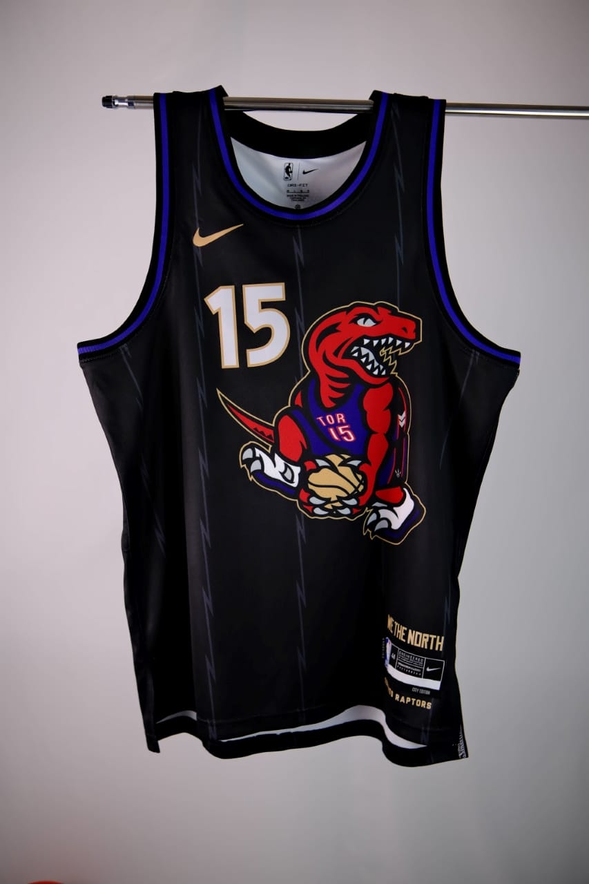 Regata NBA Toronto Raptors City Edition 24/25 Vince Carter