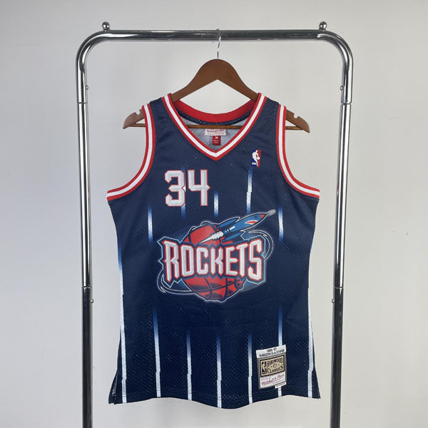 Regata Houston Rockets Retrô Mitchell & Ness 1996/1997 Hakeem Olajuwon