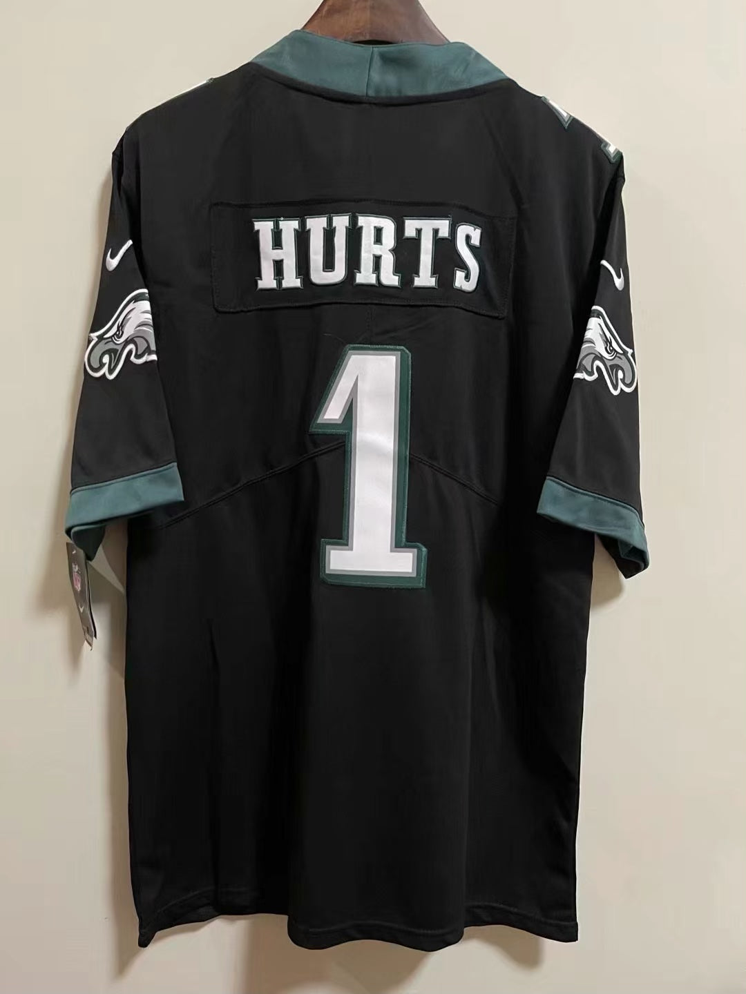 Camisa NFL Philadelphia Eagles Vapor Limited Preta