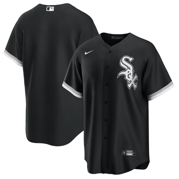 Camisa MLB Chicago White Sox Preta Torcedor