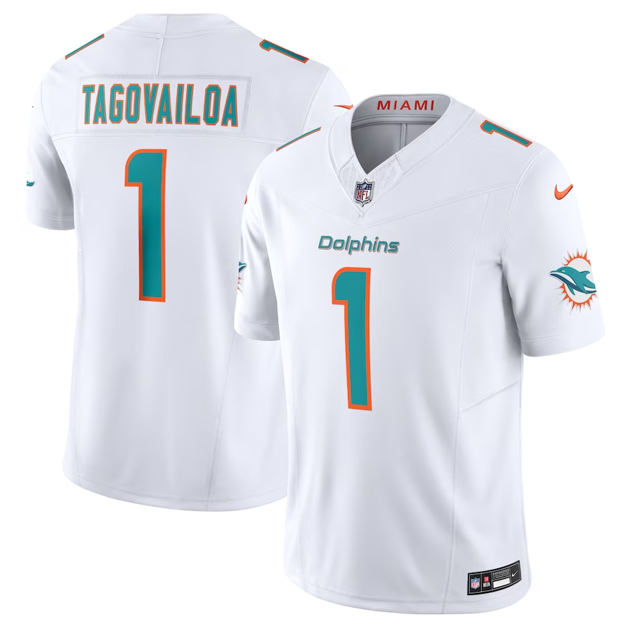 Camisa NFL Miami Dolphins Vapor F.U.S.E. Limited Branca