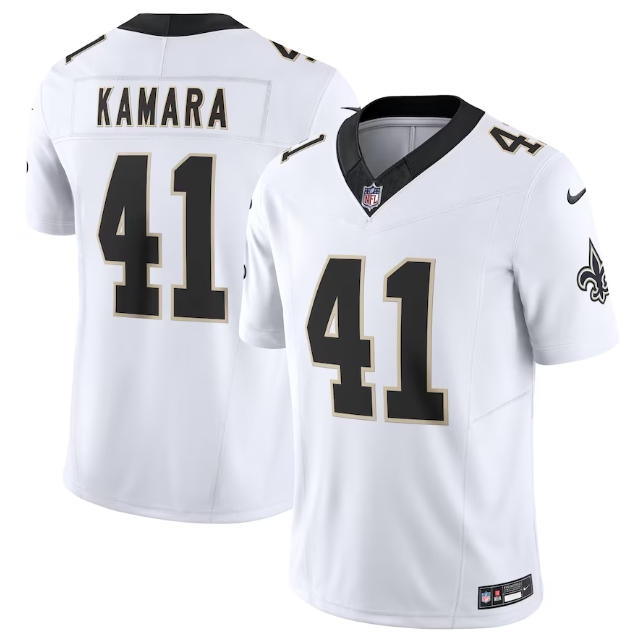 Camisa NFL New Orleans Saints Vapor F.U.S.E. Limited Branca