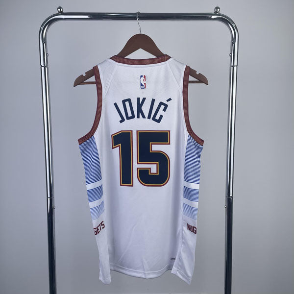 Regata NBA Denver Nuggets City Edition 22/23 Nikola Jokic Branca