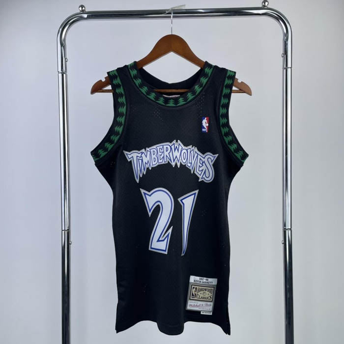 Regata Minnesota Timberwolves Retrô Mitchell & Ness 1997/1998 Kevin Garnett