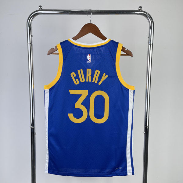 Regata NBA Golden State Warriors Icon Edition 24/25 Stephen Curry Azul