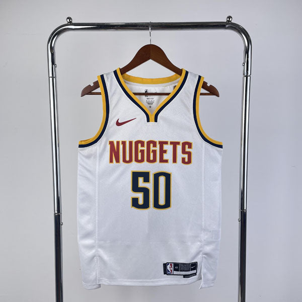 Regata NBA Denver Nuggets Association Edition 24/25 Aaron Gordon Branca