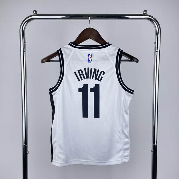 Regata Infantil NBA Brooklyn Nets Kyrie Irving Branca