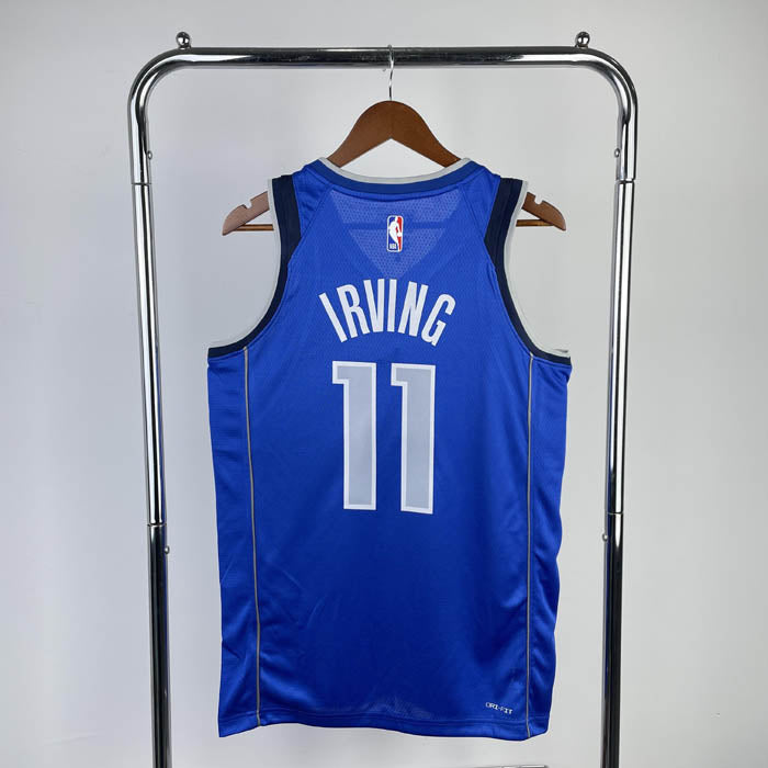 Regata NBA Dallas Mavericks Icon Edition 24/25 Kyrie Irving Azul