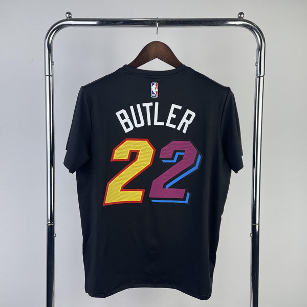 Camiseta NBA Miami Heat Jimmy Butler City Edition DRI-FIT Preta