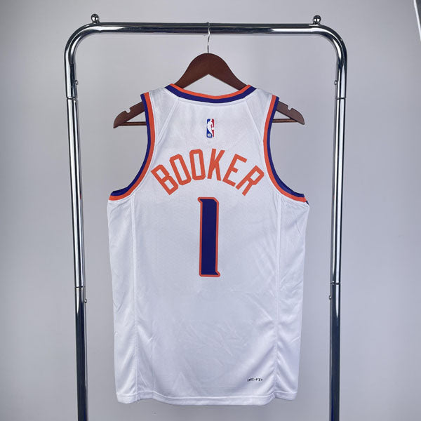 Regata NBA Phoenix Suns Association Edition 22/23 Devin Booker Branca