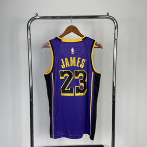 Regata NBA Los Angeles Lakers Statement 24/25 LeBron James Roxa