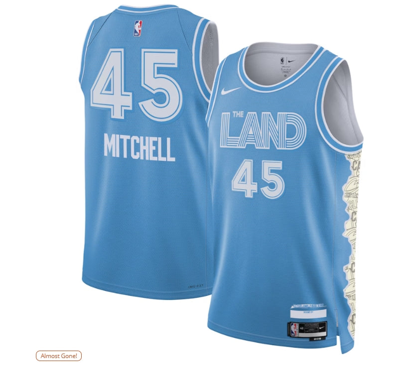 Regata NBA Cleveland Cavaliers City Edition 24/25 Donovan Mitchell