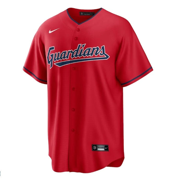 Camisa MLB Cleveland Guardians Torcedor Vermelha