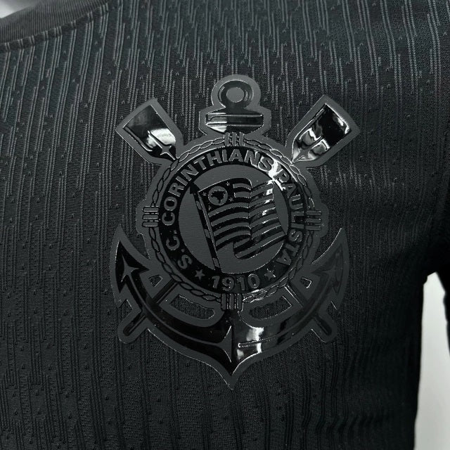 Camisa Corinthians 24/25 Jogador Preta Masculina