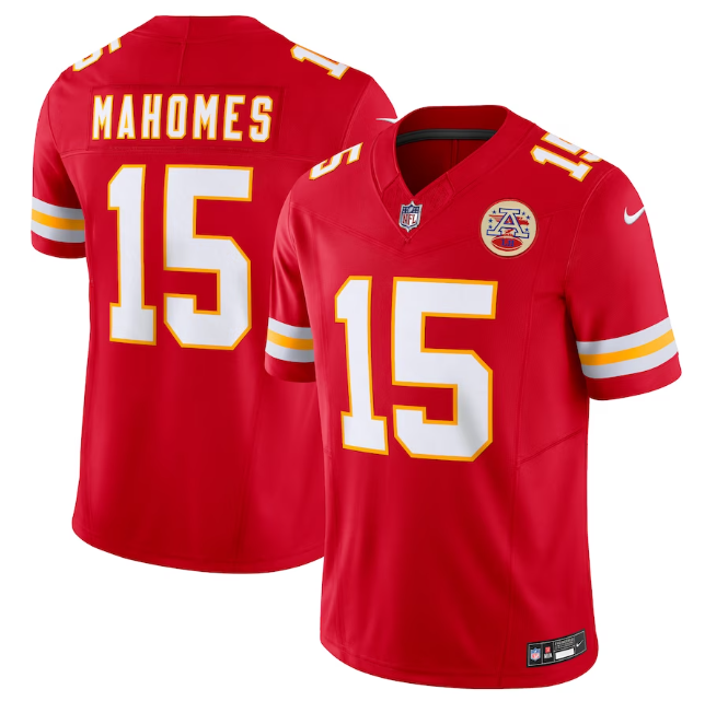 Camisa NFL Kansas City Chiefs Vapor Limited Vermelha