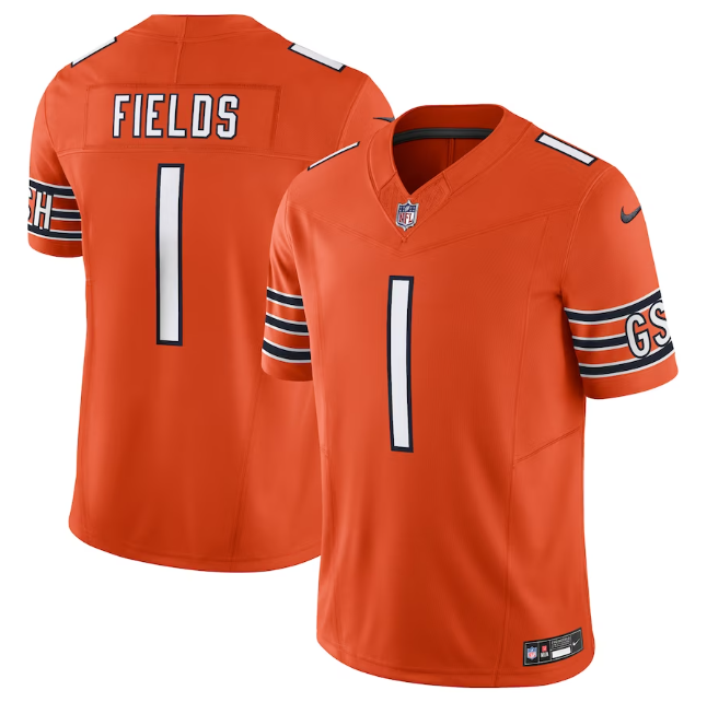 Camisa NFL Chicago Bears Vapor F.U.S.E. Limited Laranja