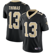 Camisa NFL New Orleans Saints Vapor Limited Preta